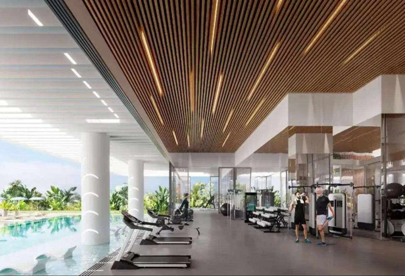 La salle de sport, image du promoteur