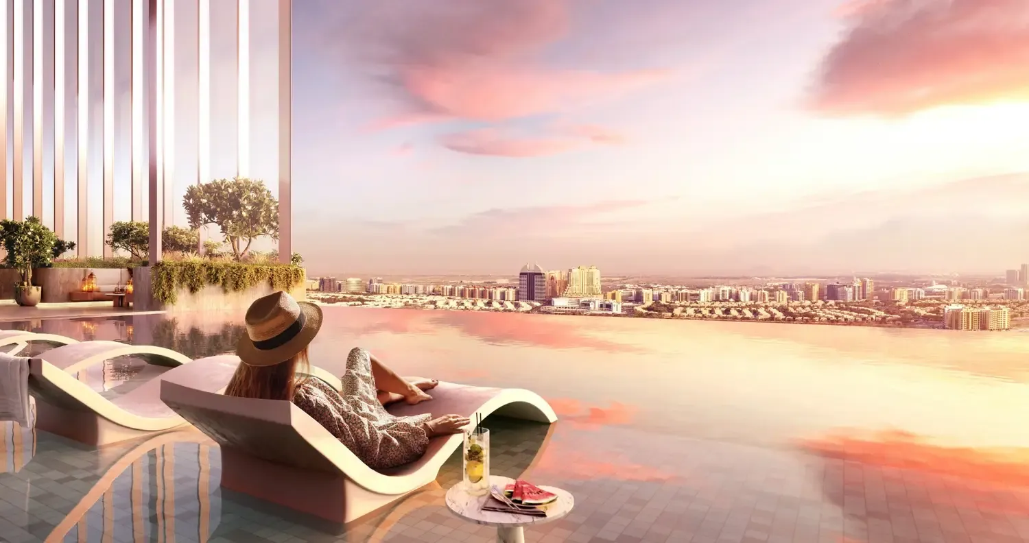La piscine sur le toit, image du promoteur