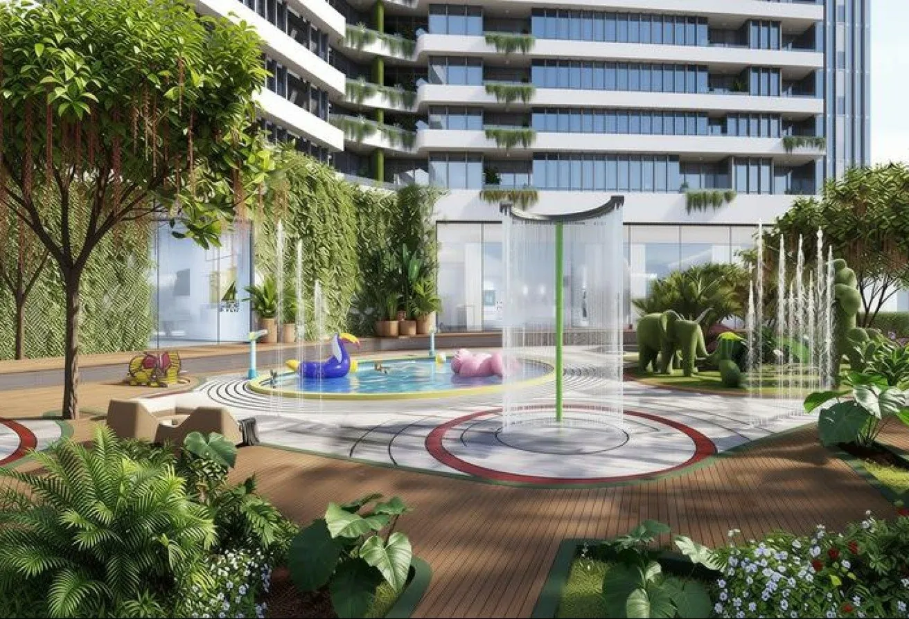 Le jardin des jeux d'eau, image du promoteur
